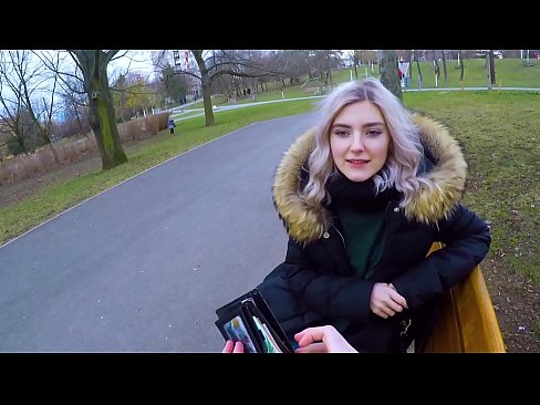 ❤️ Прогута врелу сперму странца за новац - пушење у парку од Еве Елфие ❤❌ Јебени видео  код нас ❤